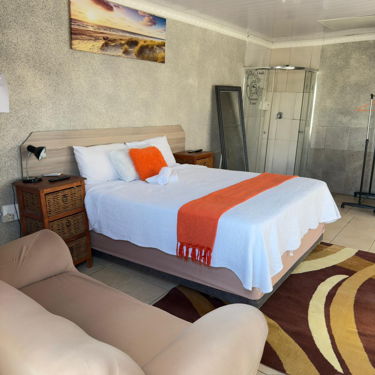 Guest room at Godmill City Guesthouse in Taung